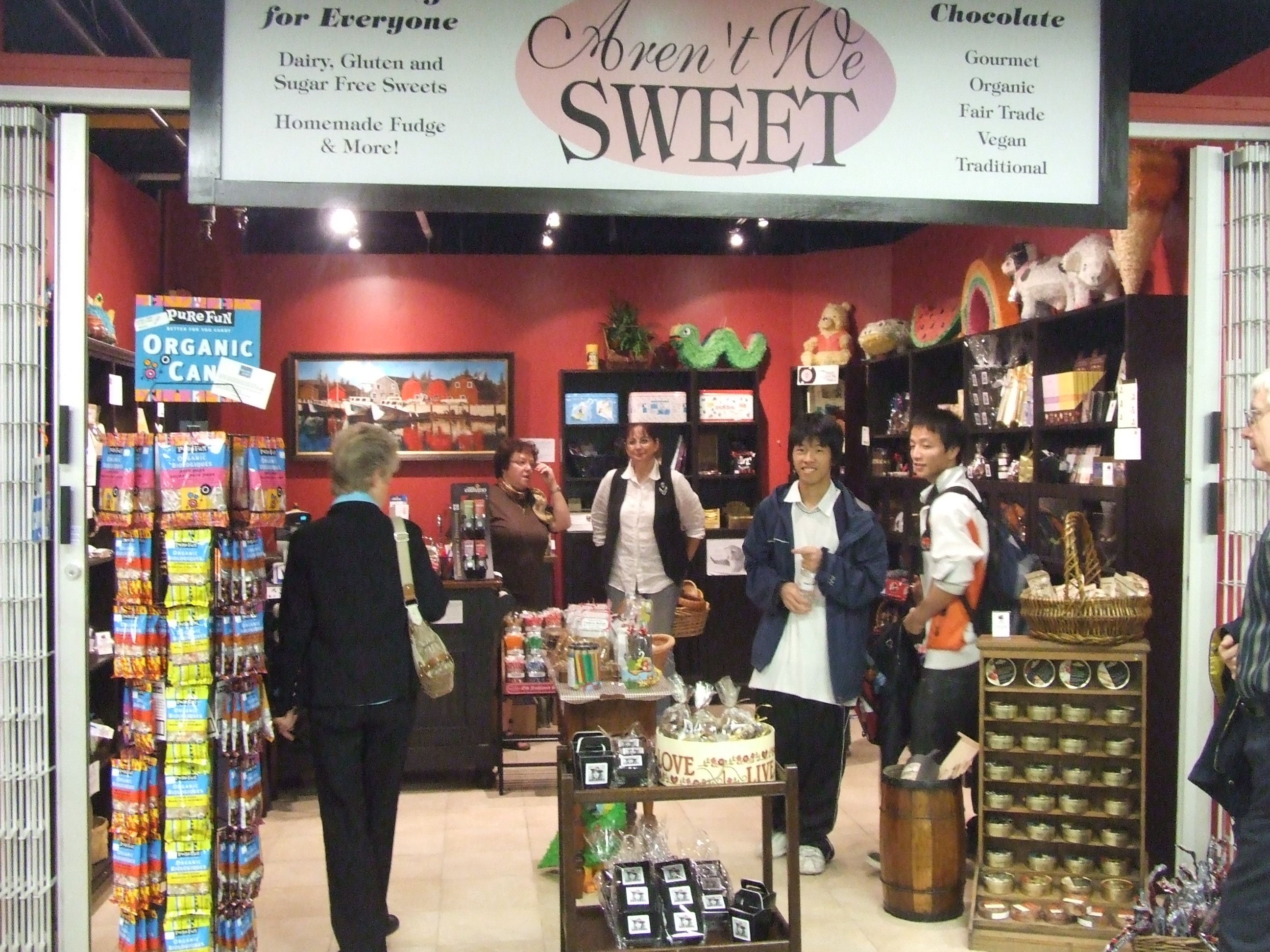 Aren't We Sweet Store Entrance